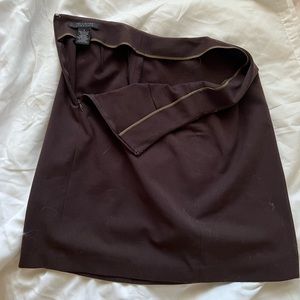 Brown medium/short pencil skirt
